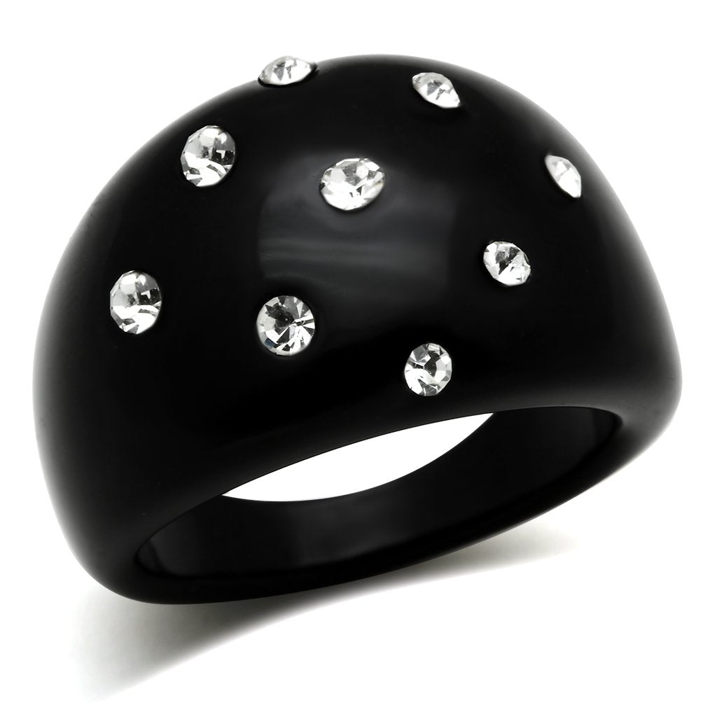 JCE2388 Resin Ring with Synthetic Synthetic Stone in Multi Color